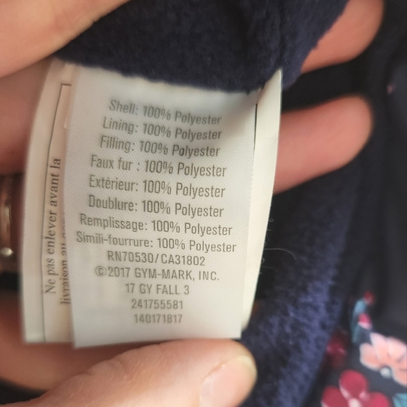 Gymboree fleeced lined puffer vest - Picture 5 of 6